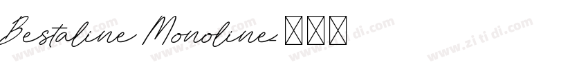 Bestaline Monoline字体转换 Bestaline Monoline字体转换